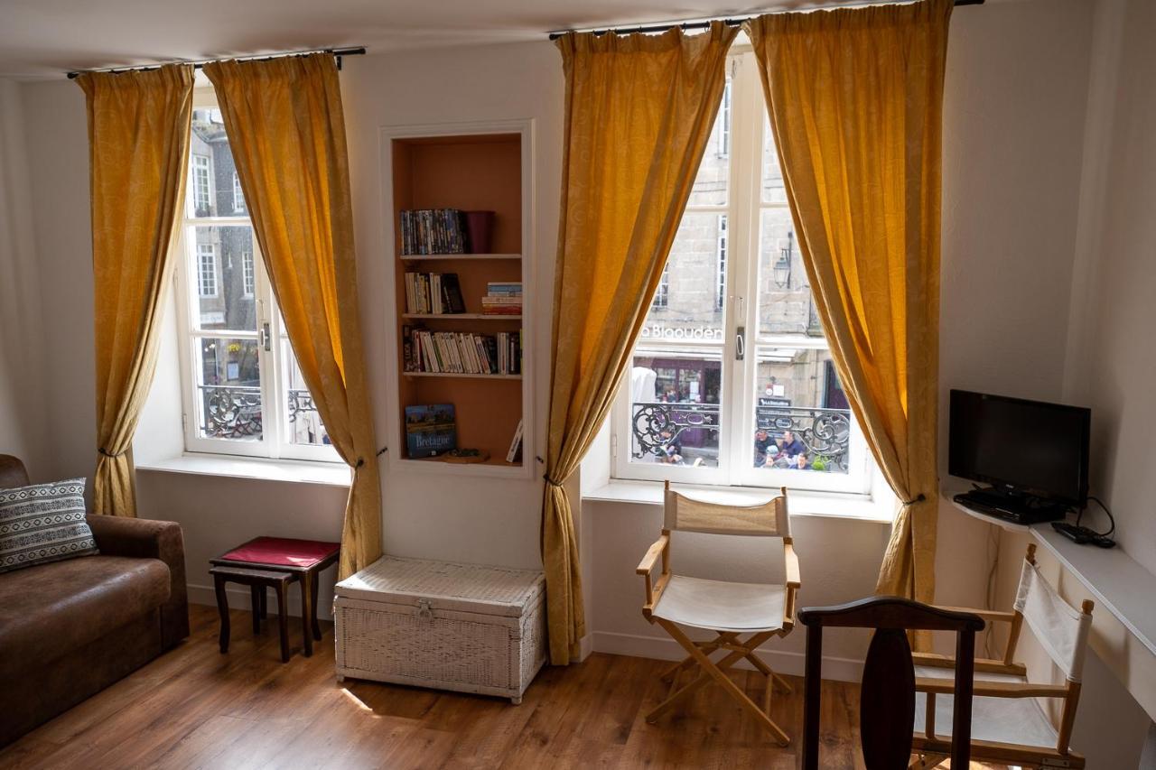 Appartement Place Des Cordeliers Dinan Exteriör bild